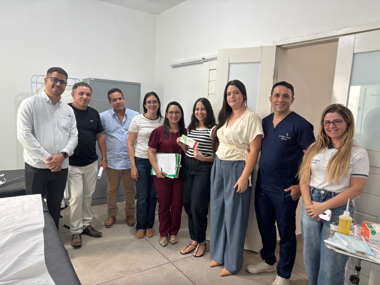 Saúde de São Domingos promove capacitação para profissionais sobre implantação do Implanon